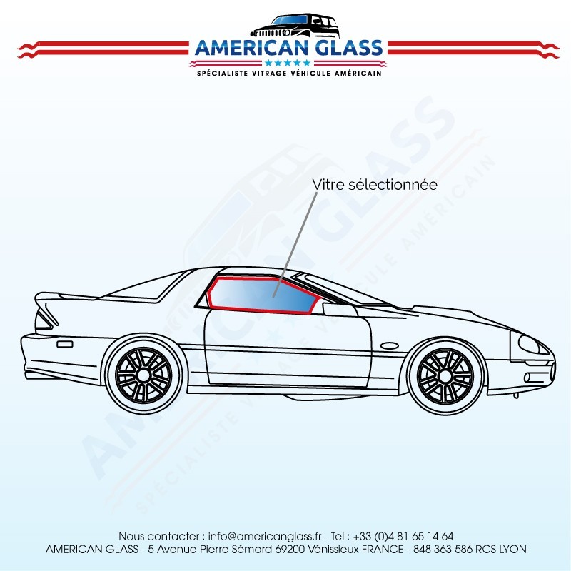 Chevrolet Camaro Vitre Porti 200 Re Avant Droite 1993 2002