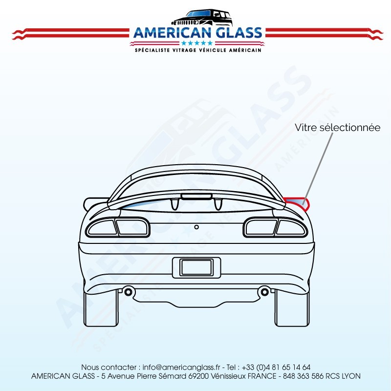 Rétroviseur Extérieur Chevrolet Camaro 2010-2017 - Verre Bleu Anti-éblouissant - Vue Large Et Chauffant - 11