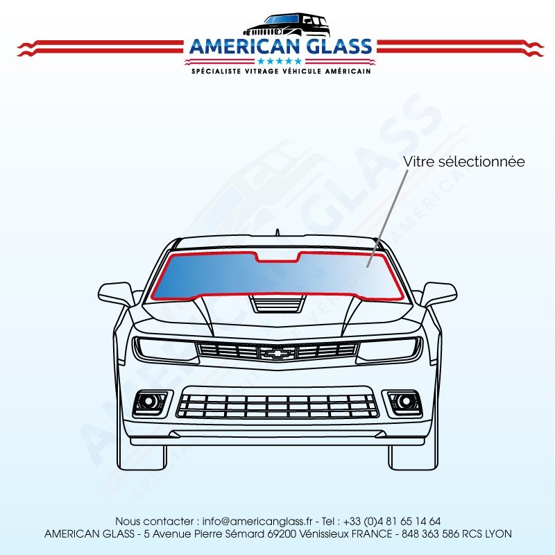 Chevrolet Camaro Convertible 2014 2015 Pare Brise