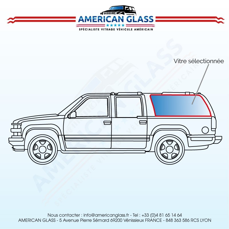 Vitre Custode Arri 232 Re Gauche Chassis